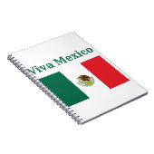 Carnet Drapeau Viva Mexico (Côté Droit)