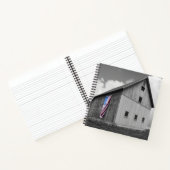 Carnet Drapeaux de nos agriculteurs - Grange avec drapeau (Intérieur)