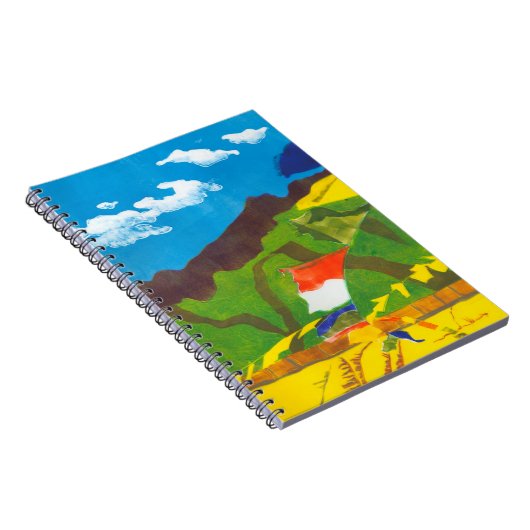 Carnet Drapeaux de prière II (Côté Droit)