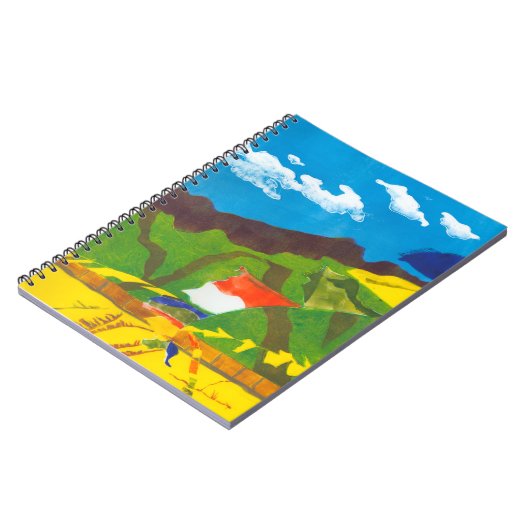 Carnet Drapeaux de prière II (Côté gauche)