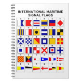 Carnet Drapeaux de signal maritimes internationaux (Devant)