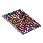 Carnet Drapeaux des pays du monde (Côté Droit)