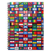 Carnet Drapeaux des pays du monde (Devant)
