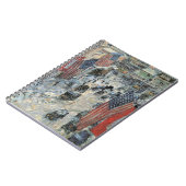 Carnet Drapeaux sur la 57e Rue par Frederick Childe Hassa (Côté gauche)