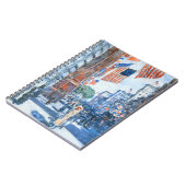 Carnet Drapeaux sur la Cinquième Avenue de Childe Hassam, (Côté gauche)