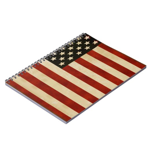Carnet Drapeaux vintages américains (Côté gauche)