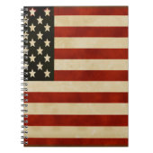 Carnet Drapeaux vintages américains (Devant)