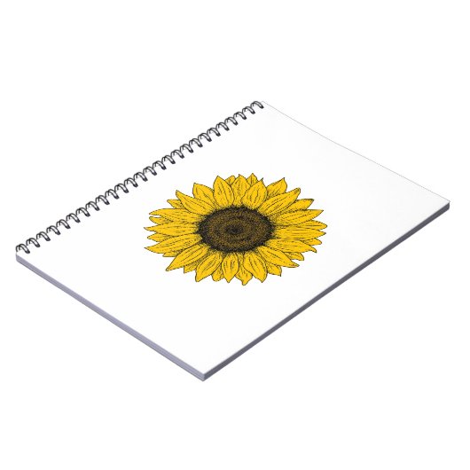 Carnet Drawing de Sunflower (Côté gauche)