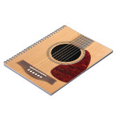 Carnet Dreadnoud Acoustique 6 cordes Guitare (Côté gauche)