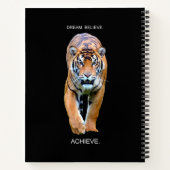 Carnet Dream Believe Atteindre Citations Motivationnelles (Dos)