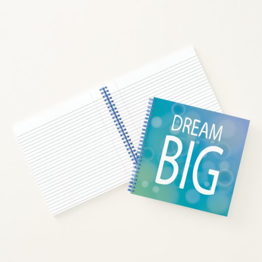 Carnet Dream Big (Intérieur)