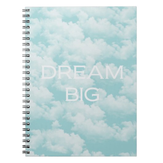 Carnet Dream Big (Devant)