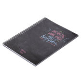 Carnet Dream Big Chalkboard (Côté gauche)