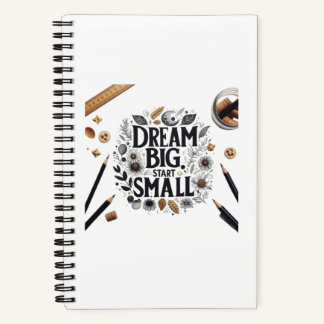 Carnet Dream Big, Start Small