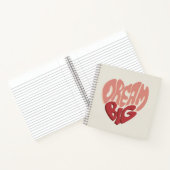 Carnet Dream Big : Un message significatif pour le succès (Intérieur)