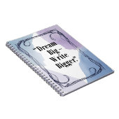 Carnet Dream Big - Write Bigger (Côté Droit)