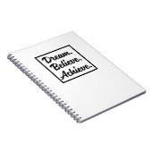 CARNET DREAM CROIT RÉALISER (Côté Droit)