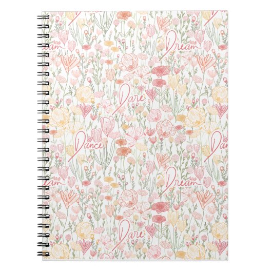 Carnet Dream Dance Oser Inspiration (Devant)