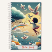 Carnet Dream Girl Spiral Note book (Recto)