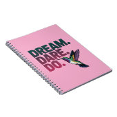 Carnet Dream, Oe, Do - Citation Motivationnelle (Côté Droit)