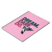 Carnet Dream, Oe, Do - Citation Motivationnelle (Côté gauche)