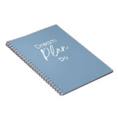 Carnet Dream. Plan. Do. – Motivational Notebook for Goal (Côté Droit)