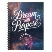 Carnet Dream with Purpose- Cosmic Intention Notebook (Devant)