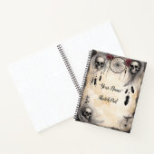 Carnet Dreamcatchers, Crânes et Roses (Intérieur)