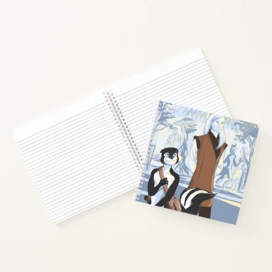 Carnet Dreamhearth avec Jahir et Vasiht’h Notebook (Intérieur)