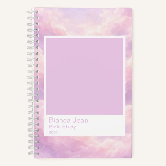 Carnet Dreamy Cotton Candy Cloudscape Color Swatch Small (Recto)