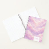 Carnet Dreamy Cotton Candy Cloudscape "Productive Era" (Intérieur)