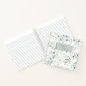 Carnet Dreamy Greenery Motif Green/Blue ID817 (Intérieur)