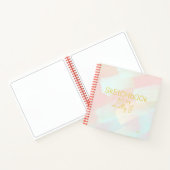 Carnet Dreamy Pastel Brushstrokies Personal Sketchbook (Intérieur)