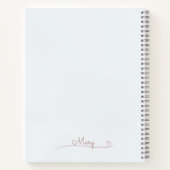 Carnet Dreamy Pastel World Spiral Motif (Dos)