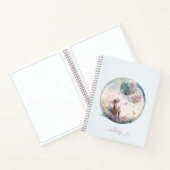 Carnet Dreamy Pastel World Spiral Motif (Intérieur)