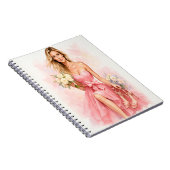 Carnet Dreamy Watercolor Bride (Côté Droit)