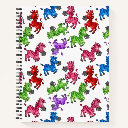 Carnet Dreamy Zebra World (Devant)