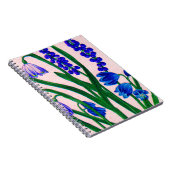Carnet drêches à neige et scilla (Côté Droit)
