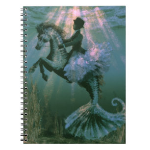 Carnet Dressage sur une sirène hippocampe