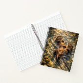 Carnet Drifting Together | River Otter Art | Notebook (Intérieur)