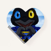 Carnet Driftwood heart notebook (Devant)