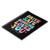 Carnet Drive safe someone loves you (Côté gauche)