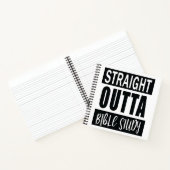 Carnet DROIT OUTTA BIBLE ÉTUDE Citation Christian & Verse (Intérieur)