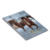 Carnet Drôle Amorous Stallion et Chevaux de jument (Côté Droit)