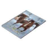 Carnet Drôle Amorous Stallion et Chevaux de jument (Côté gauche)