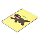 Carnet Drôle animal avide de carcajou (Côté gauche)