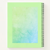 Carnet Drôle anthropologue fou vert (Dos)