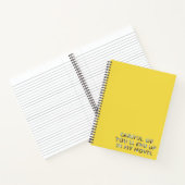 Carnet Drôle Attention, ou dans mon roman (avec des visag (Intérieur)