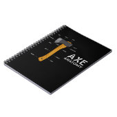 Carnet Drôle Ax Humour Hatchet Woodworking Ax Jeter (Côté gauche)