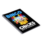Carnet Drôle Bingo Femmes Joueuses de Bingo Filles (Côté Droit)